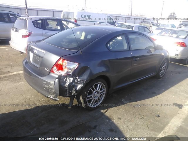 JTKDE177470199360 - 2007 TOYOTA SCION TC 灰色 照片 4