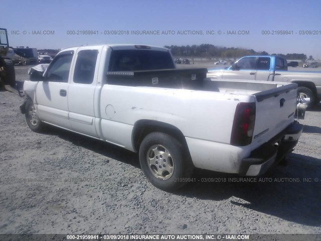 2GCEC19V931135049 - 2003 CHEVROLET SILVERADO C1500 WHITE photo 3