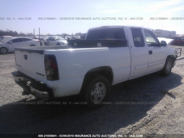 2GCEC19V931135049 - 2003 CHEVROLET SILVERADO C1500 WHITE photo 4