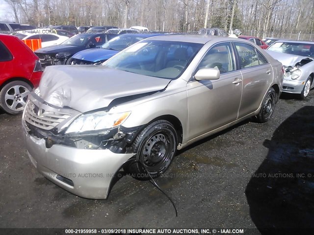 4T1BE46K07U594355 - 2007 TOYOTA CAMRY NEW GENERAT CE/LE/XLE/SE TAN photo 2