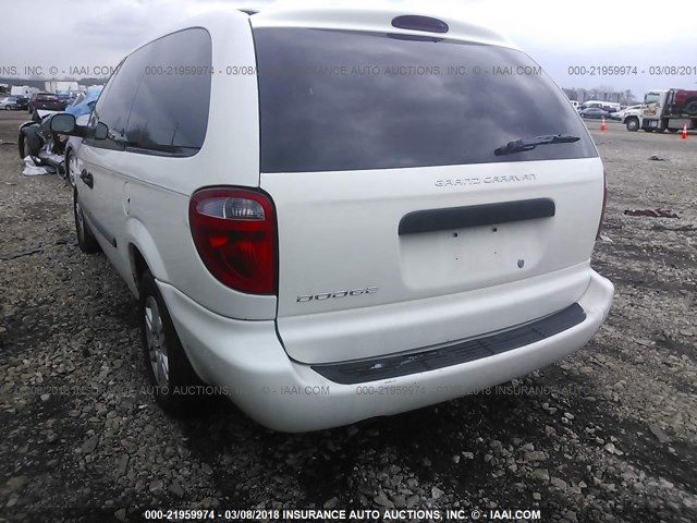 1D4GP24E66B675489 - 2006 DODGE GRAND CARAVAN SE WHITE photo 3