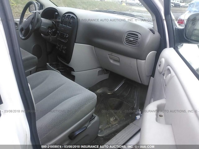 1D4GP24E66B675489 - 2006 DODGE GRAND CARAVAN SE WHITE photo 5