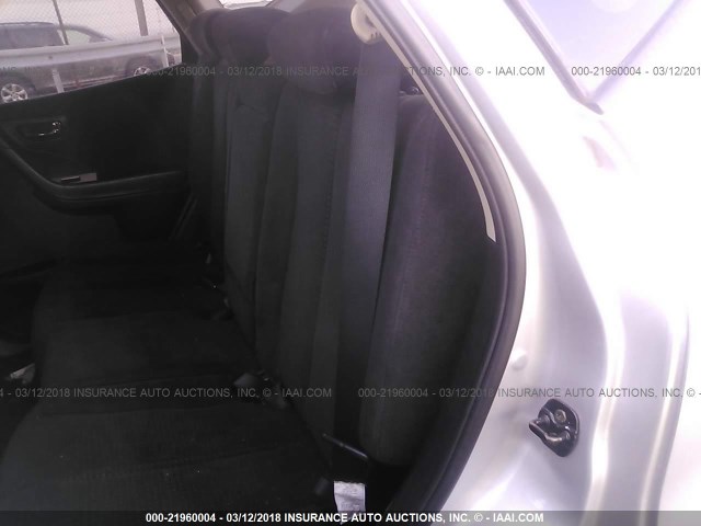 JN8AZ08W46W545387 - 2006 NISSAN MURANO SL/SE/S SILVER photo 8