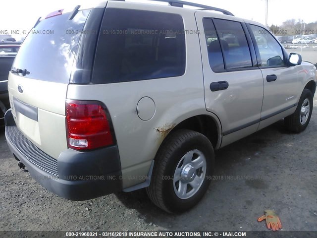 1FMZU72K44UB44678 - 2004 FORD EXPLORER XLS/XLS SPORT TAN photo 4