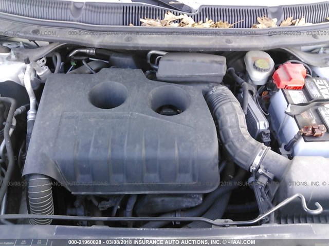 1FM5K7F91DGA24072 - 2013 FORD EXPLORER LIMITED 白色 照片 10