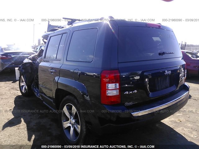 1C4NJRFB3HD114546 - 2017 JEEP PATRIOT LATITUDE BLUE photo 3