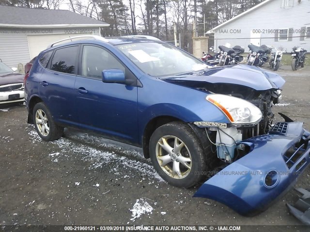 JN8AS58V49W169335 - 2009 NISSAN ROGUE S/SL BLUE photo 1