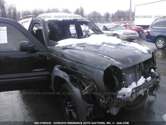 1J4GL48K94W100338 - 2004 JEEP LIBERTY SPORT 黑色 照片 6