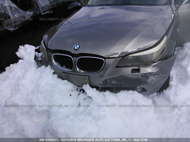 WBANF33536CS34537 - 2006 BMW 525 XI Or photo 6