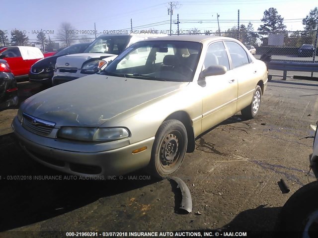 1YVGE22C4T5526166 - 1996 MAZDA 626 DX/LX TAN photo 2