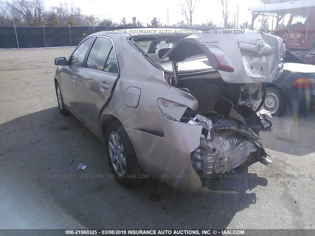 JTNBE46K973093311 - 2007 TOYOTA CAMRY NEW GENERAT CE/LE/XLE/SE TAN photo 3