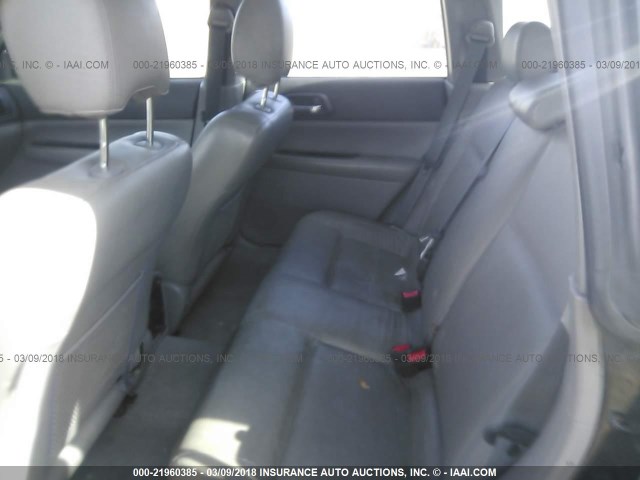 JF1SG65684H745077 - 2004 SUBARU FORESTER 2.5XS შავი ფოტო 8