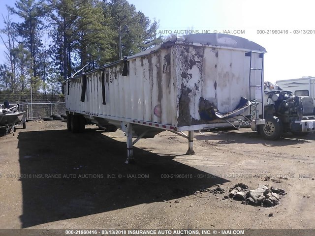 5TU124020FS000822 - 2015 CONSTRUCTION TRAILER SPEC HOPPER  WHITE photo 1