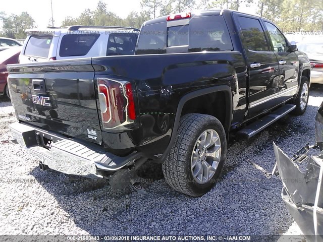 3GTP1NEC7JG225380 - 2018 GMC SIERRA C1500 SLT BLACK photo 4