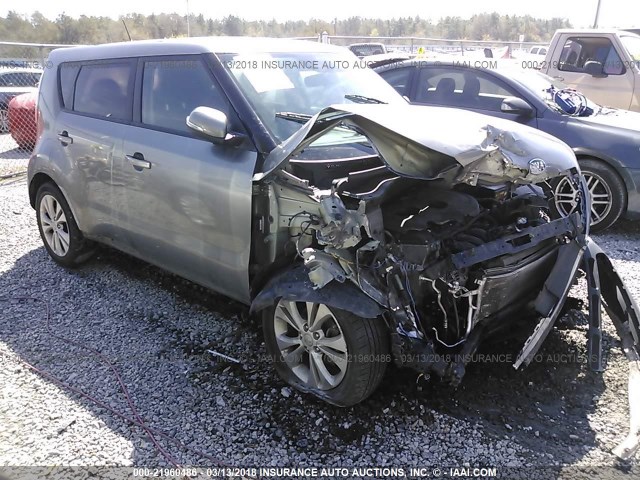 KNDJP3A59E7060160 - 2014 KIA SOUL + GRAY photo 1