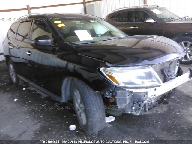 5N1AR2MNXEC699473 - 2014 NISSAN PATHFINDER S/SV/SL/PLATINUM 黑色 照片 1