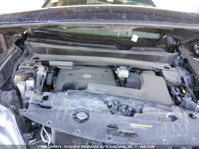 5N1AR2MNXEC699473 - 2014 NISSAN PATHFINDER S/SV/SL/PLATINUM 黑色 照片 10