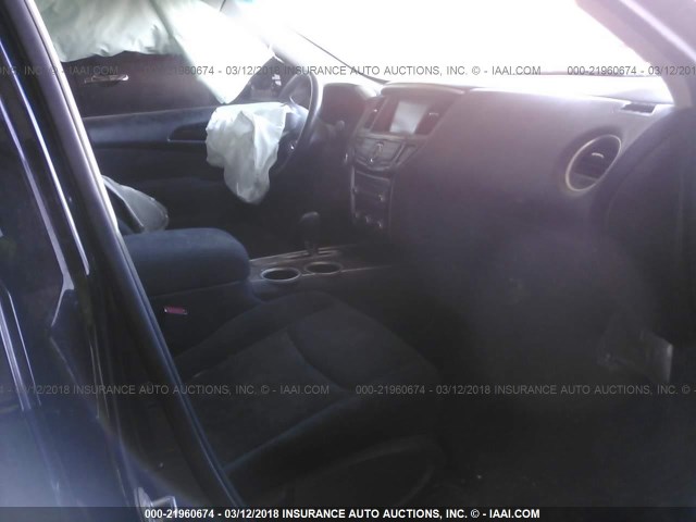 5N1AR2MNXEC699473 - 2014 NISSAN PATHFINDER S/SV/SL/PLATINUM 黑色 照片 5