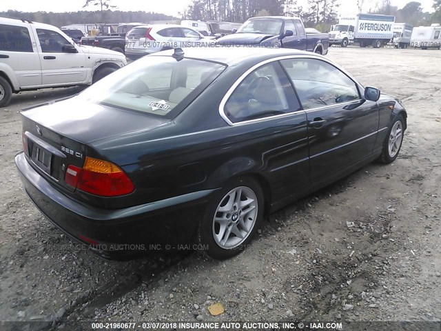 WBABD33434PL01997 - 2004 BMW 325 CI GREEN photo 4