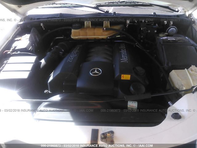 4JGAB72E7XA080901 - 1999 MERCEDES-BENZ ML 430 白色 照片 10