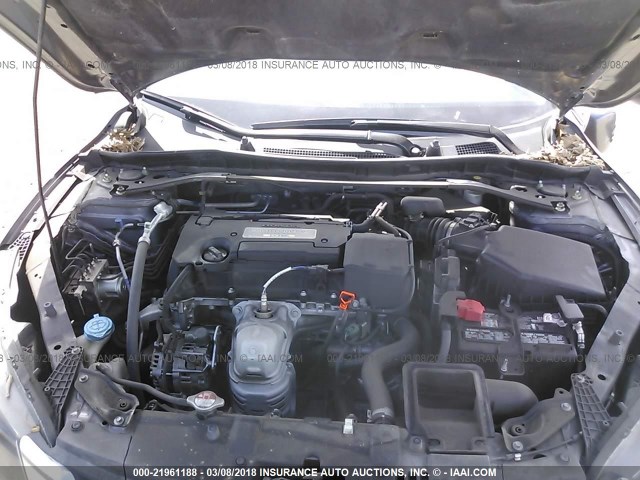 1HGCR2F88FA026247 - 2015 HONDA ACCORD EXL GRAY photo 10