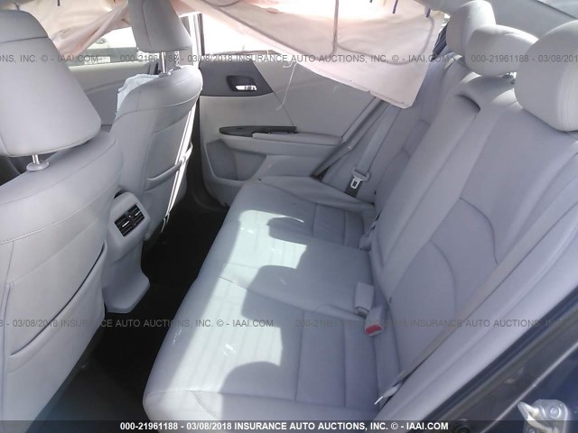 1HGCR2F88FA026247 - 2015 HONDA ACCORD EXL GRAY photo 8