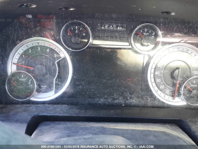 3C6UR5ML2DG551578 - 2013 RAM 2500 SLT RED photo 7