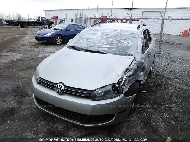 3VWPL7AJ4DM652903 - 2013 VOLKSWAGEN JETTA TDI GOLD photo 2