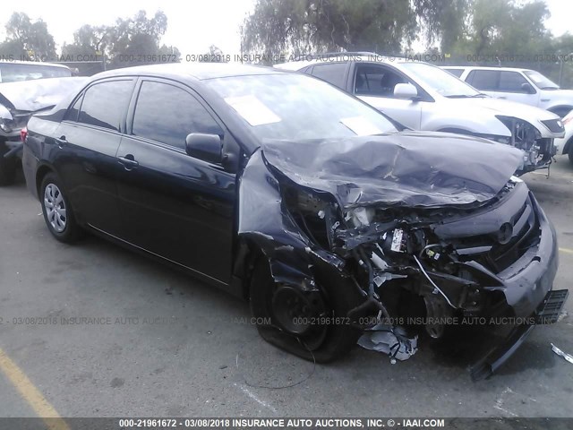 5YFBU4EEXDP178468 - 2013 TOYOTA COROLLA S/LE BLACK photo 1