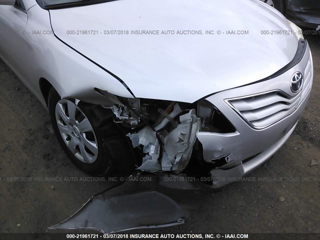 4T1BF3EK8AU037953 - 2010 TOYOTA CAMRY SE/LE/XLE 银色 照片 6