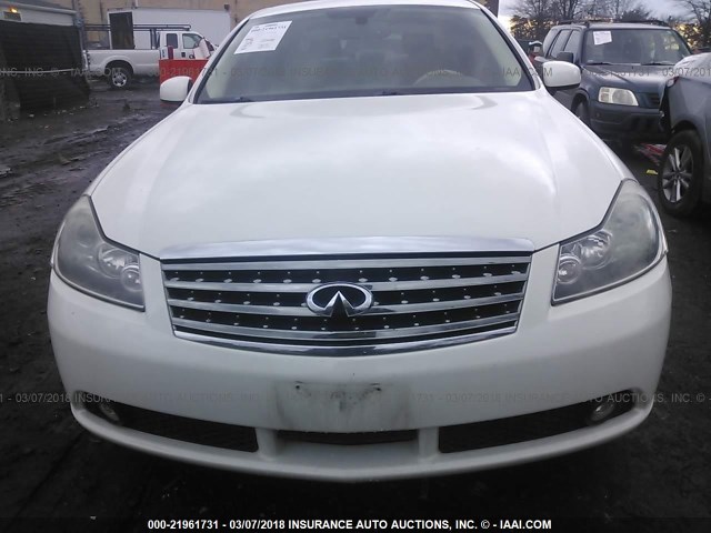 JNKAY01F47M456729 - 2007 INFINITI M35 SPORT WHITE photo 6