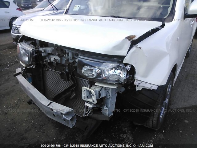 JN8AZ2KR5BT206714 - 2011 NISSAN CUBE S/SL/KROM WHITE photo 6