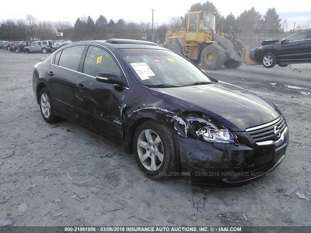 1N4CL21E18C180552 - 2008 NISSAN ALTIMA HYBRID BLACK photo 1