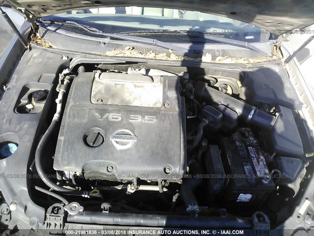 1N4BA41E66C845844 - 2006 NISSAN MAXIMA SE/SL TAN photo 10