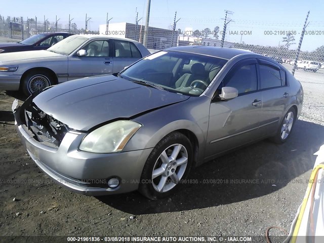 1N4BA41E66C845844 - 2006 NISSAN MAXIMA SE/SL TAN photo 2