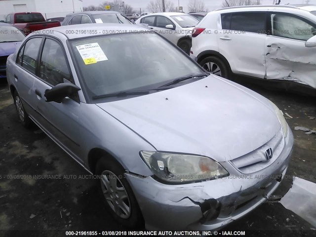 1HGES16364L008858 - 2004 HONDA CIVIC DX VP Gümüş foto 1