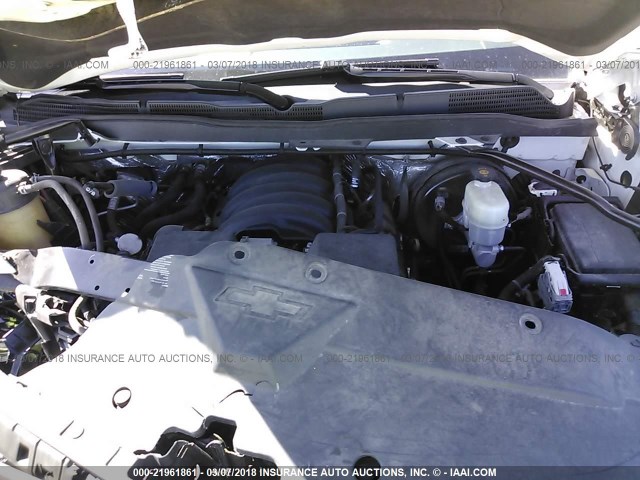 1GCNCPEH2EZ183716 - 2014 CHEVROLET SILVERADO C1500 WHITE photo 10