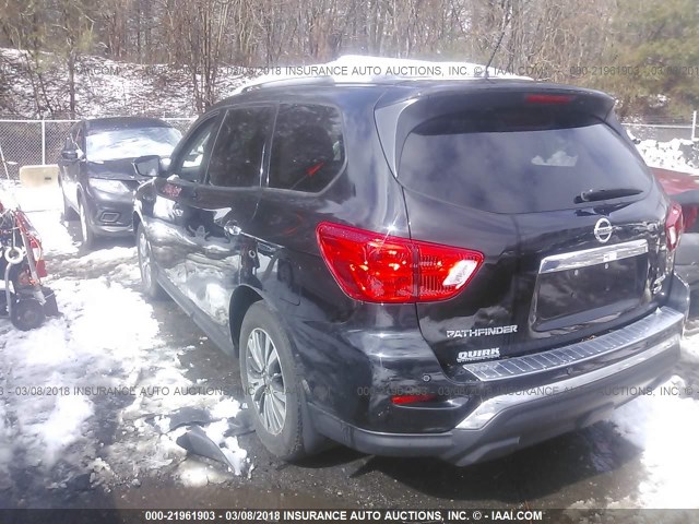 5N1DR2MM7HC632080 - 2017 NISSAN PATHFINDER S/SV/SL/PLATINUM 黑色 照片 3