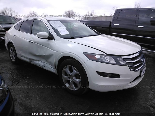 5J6TF2H52CL008251 - 2012 HONDA CROSSTOUR EXL WHITE photo 1