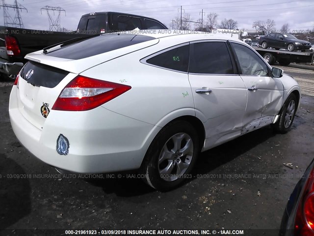 5J6TF2H52CL008251 - 2012 HONDA CROSSTOUR EXL თეთრი ფოტო 4