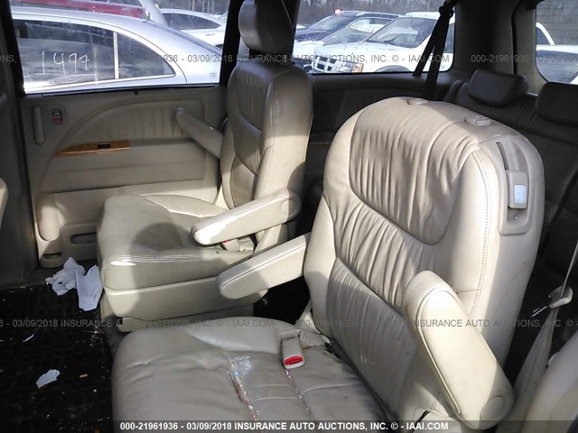 5FNRL38725B082176 - 2005 HONDA ODYSSEY EXL ოქროსფერი ფოტო 8