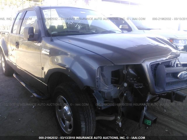 1FTRX02W17KC49507 - 2007 FORD F150 GRAY photo 1