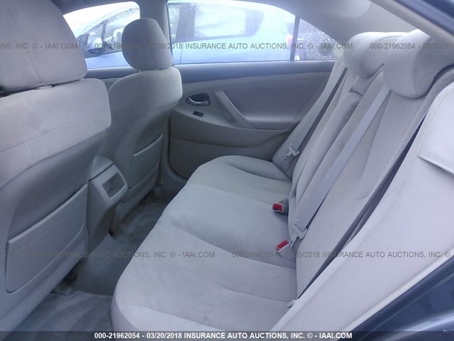 4T1BE46K88U761935 - 2008 TOYOTA CAMRY CE/LE/XLE/SE GRAY photo 8