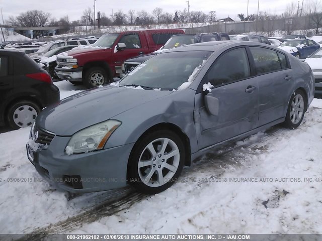 1N4BA41E17C831769 - 2007 NISSAN MAXIMA SE/SL GRAY photo 2