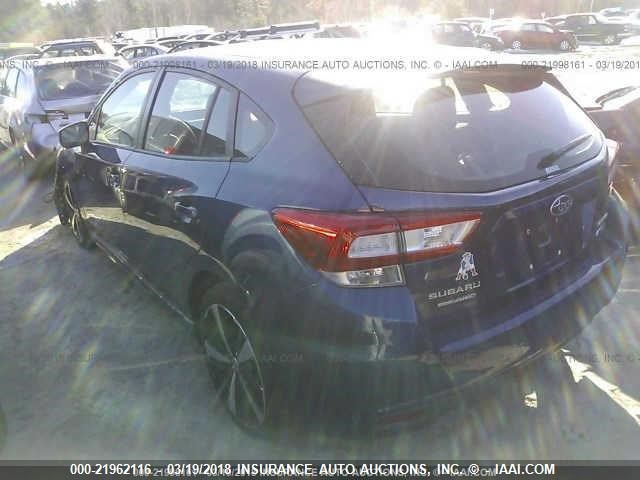 4S3GTAK64H1741366 - 2017 SUBARU IMPREZA SPORT BLUE photo 3