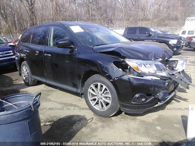 5N1AR2MM3EC726617 - 2014 NISSAN PATHFINDER S/SV/SL/PLATINUM 黑色 照片 1