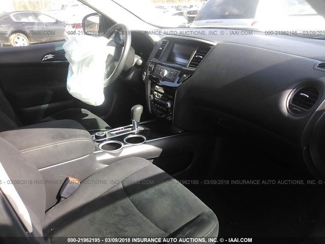 5N1AR2MM3EC726617 - 2014 NISSAN PATHFINDER S/SV/SL/PLATINUM 黑色 照片 5