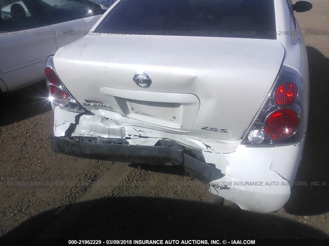 1N4AL11D25N925852 - 2005 NISSAN ALTIMA S/SL WHITE photo 6