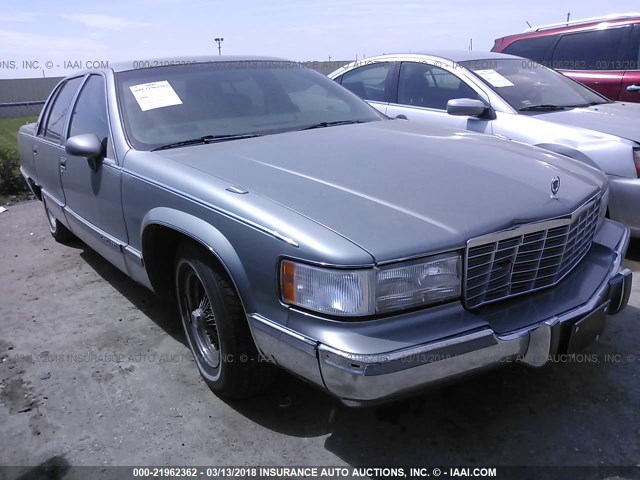 1G6DW52P2RR714070 - 1994 CADILLAC FLEETWOOD BROUGHAM GRAY photo 1