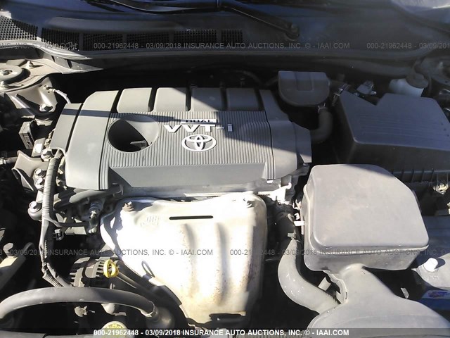 4T1BF3EK2AU068552 - 2010 TOYOTA CAMRY SE/LE/XLE 黑色 照片 10